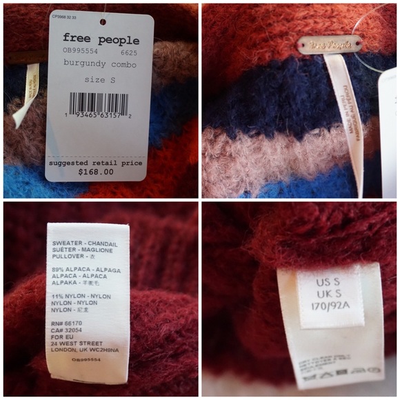 Free People See The Rainbow Sweater - Picture 8 of 8